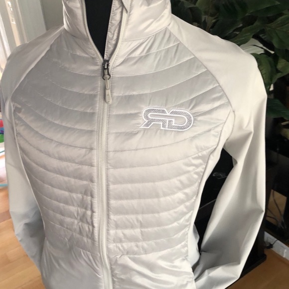 Pearl White Full Zip Jacket - Picture 4 of 5